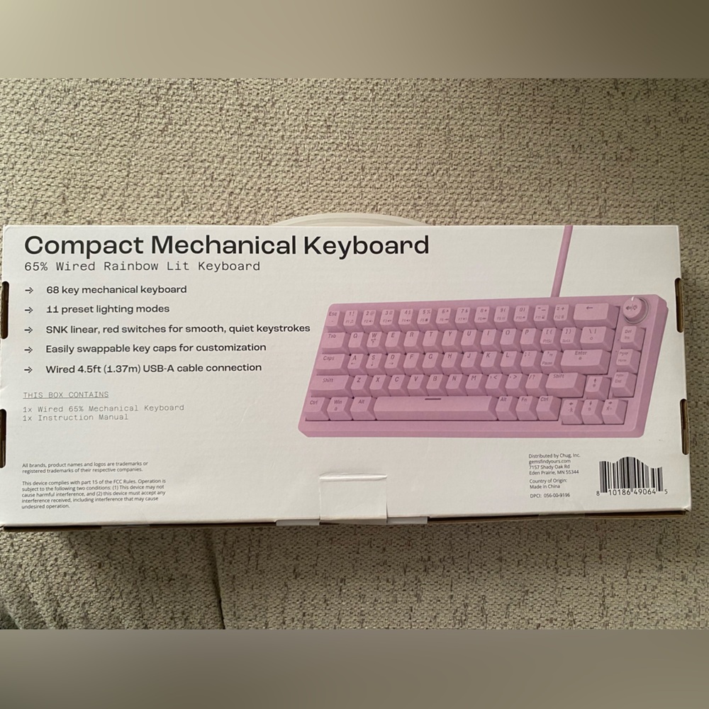 Brand New North Base Portable Computer Keyboard - Picture 3 of 4